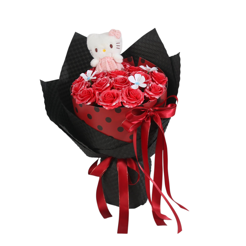 Kittyie Rose Bouquet – Sweet Love Edition