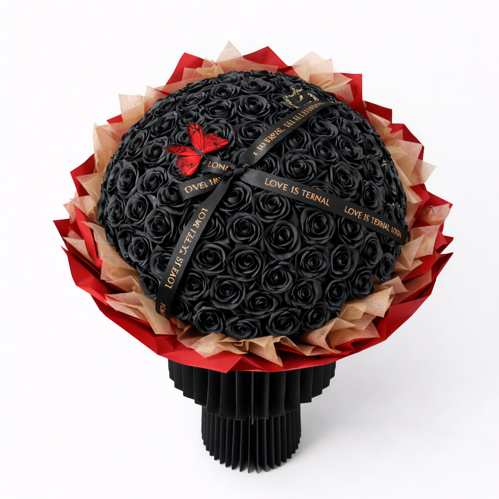 Midnight Royale 200 Roses