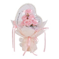 Blush Pink Heart Rose Bouquet