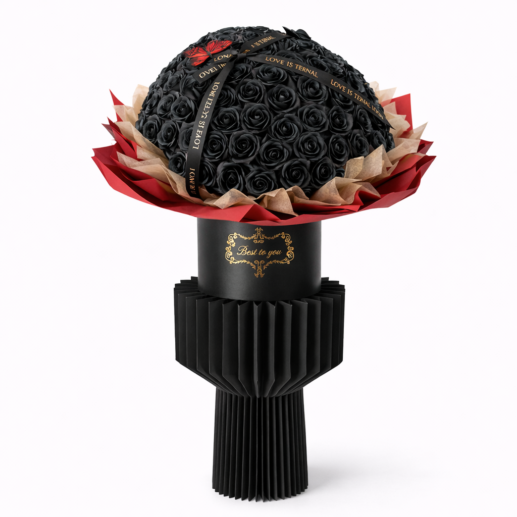 Midnight Royale 200 Roses