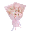 Blush Feather Preserved Rose Bouquet