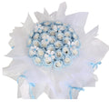 Blue Serenity Preserved Rose Bouquet