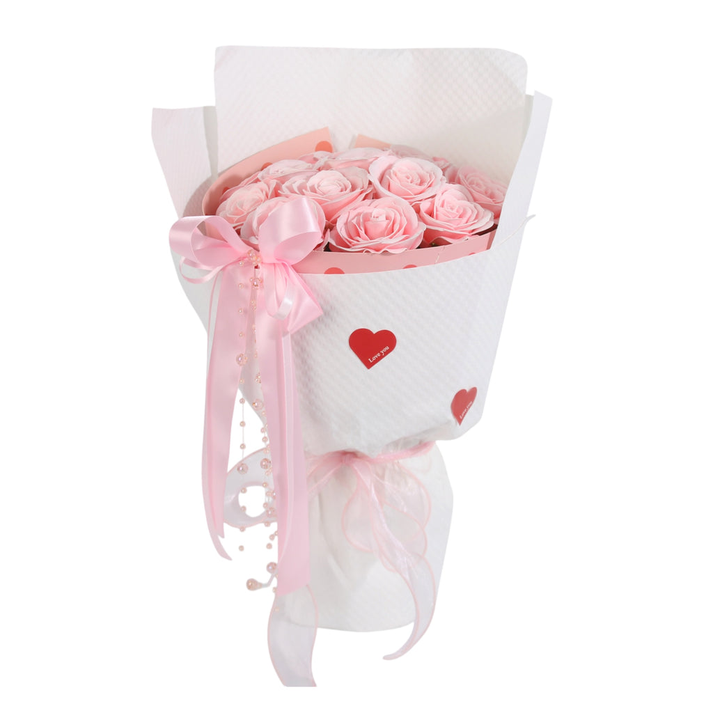 Blush Whisper – Preserved Rose Bouquet