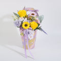Lavender Sunshine Floral Gift Basket