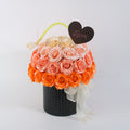 Peach Sunset Rose Luxury Box