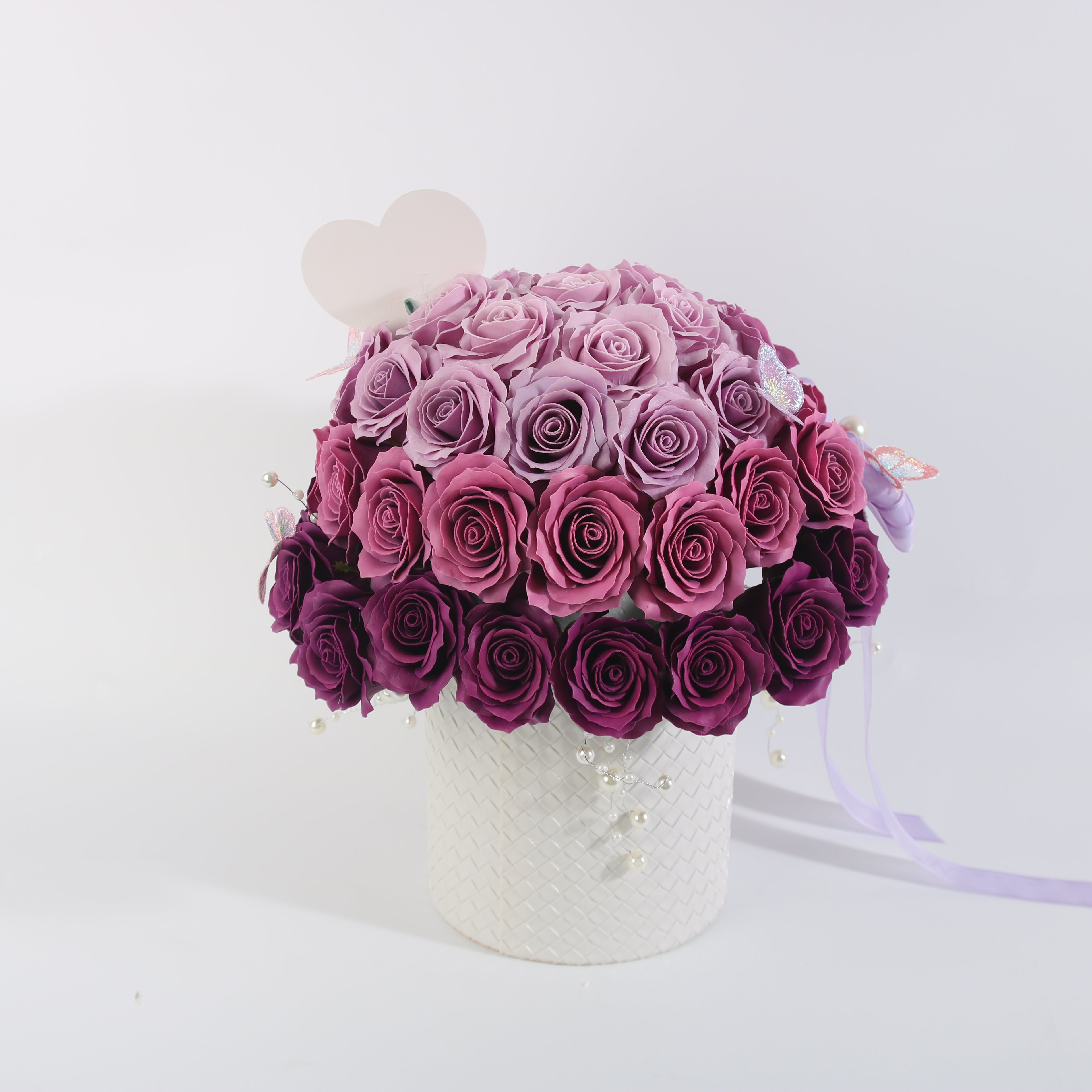 Lavender Ombre Rose Luxury Box