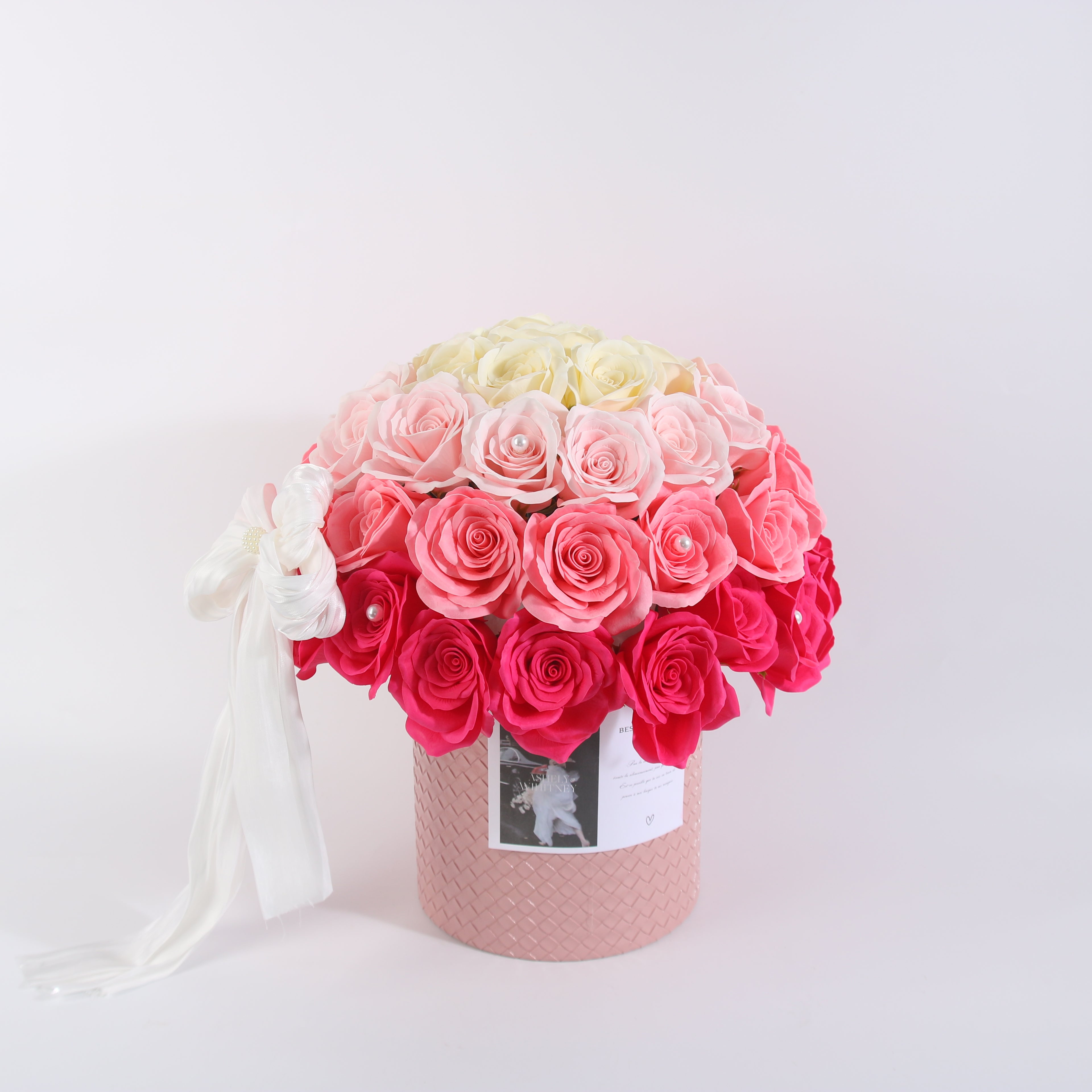 Pink Ombre Rose Luxury Box