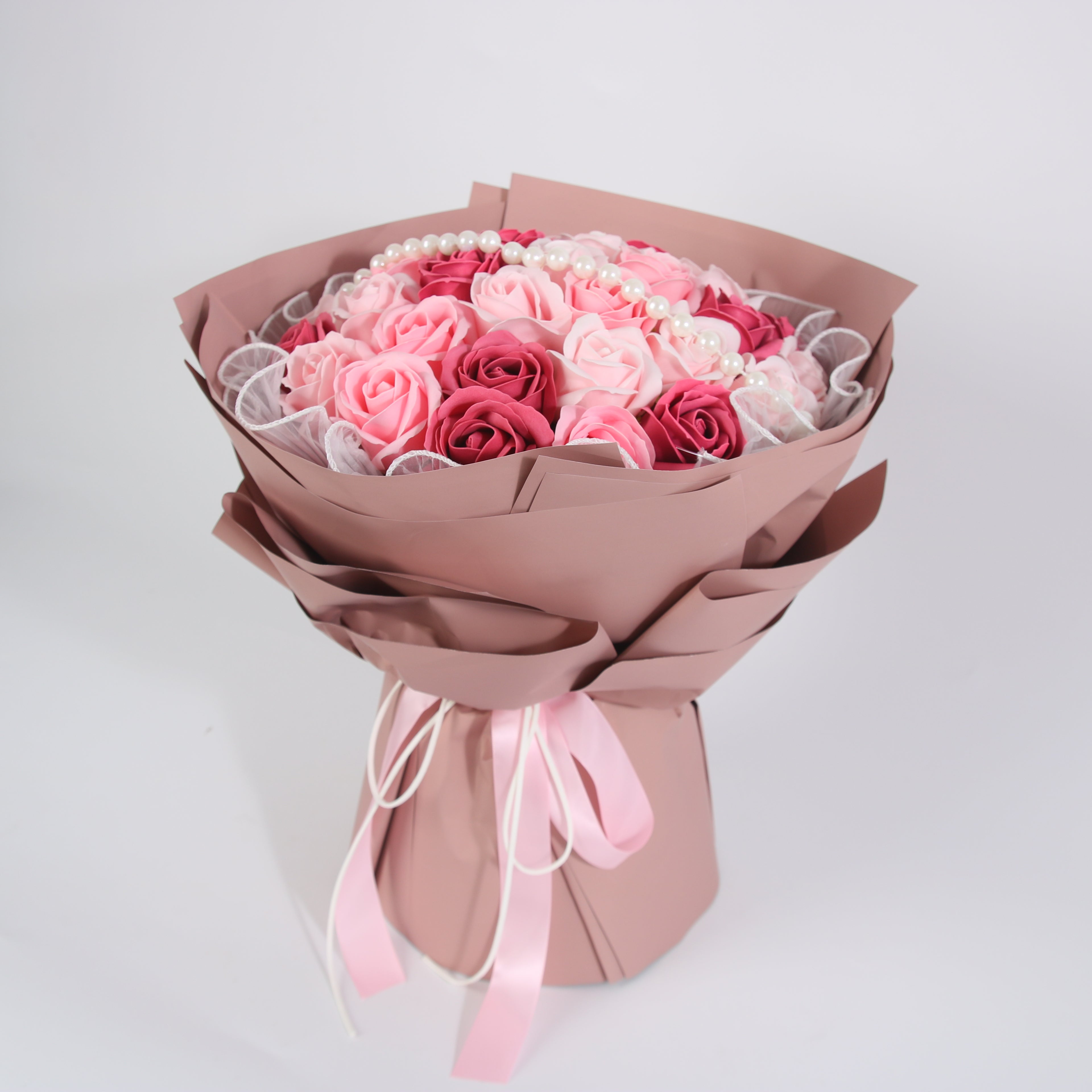 Blush Pearl Rose Bouquet