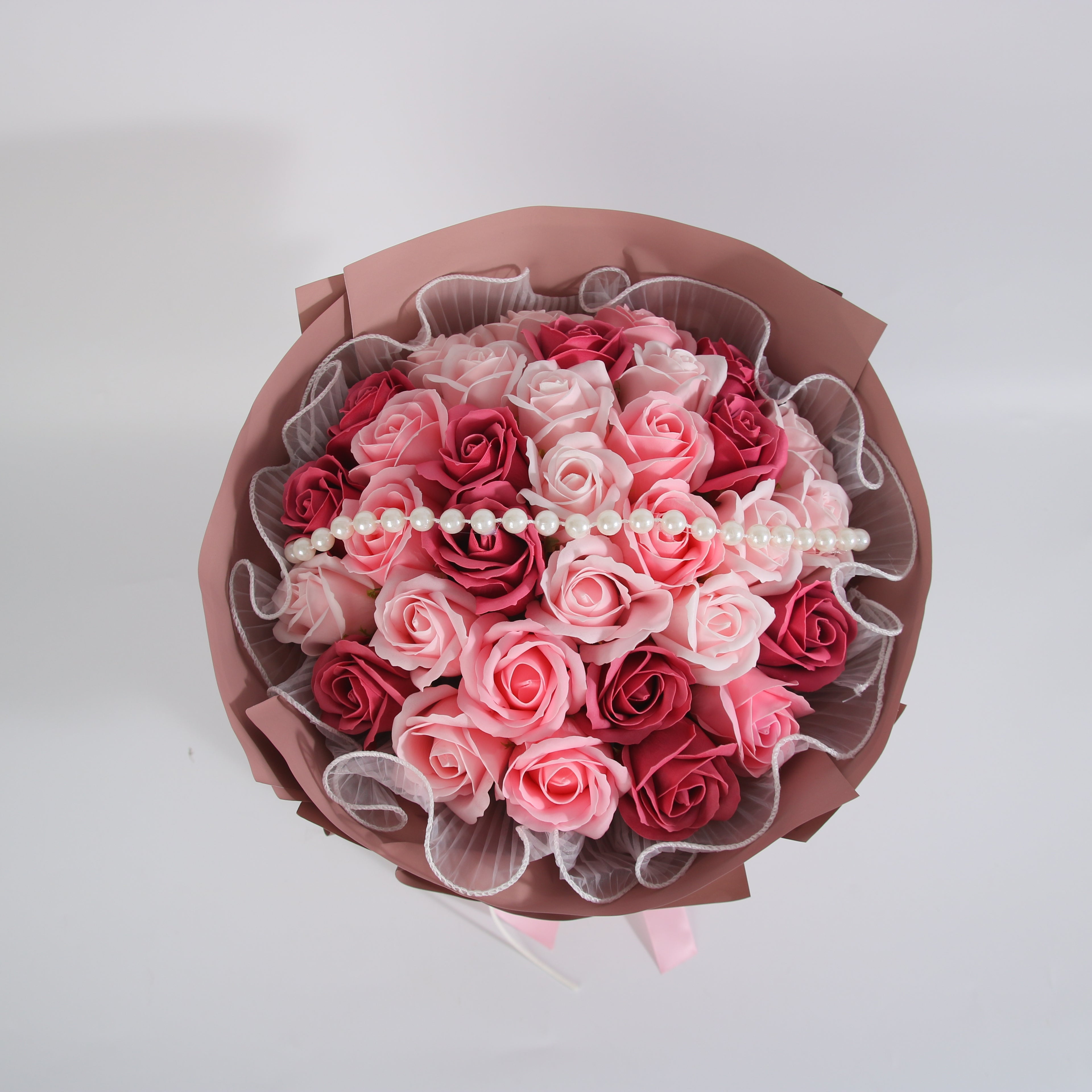 Blush Pearl Rose Bouquet