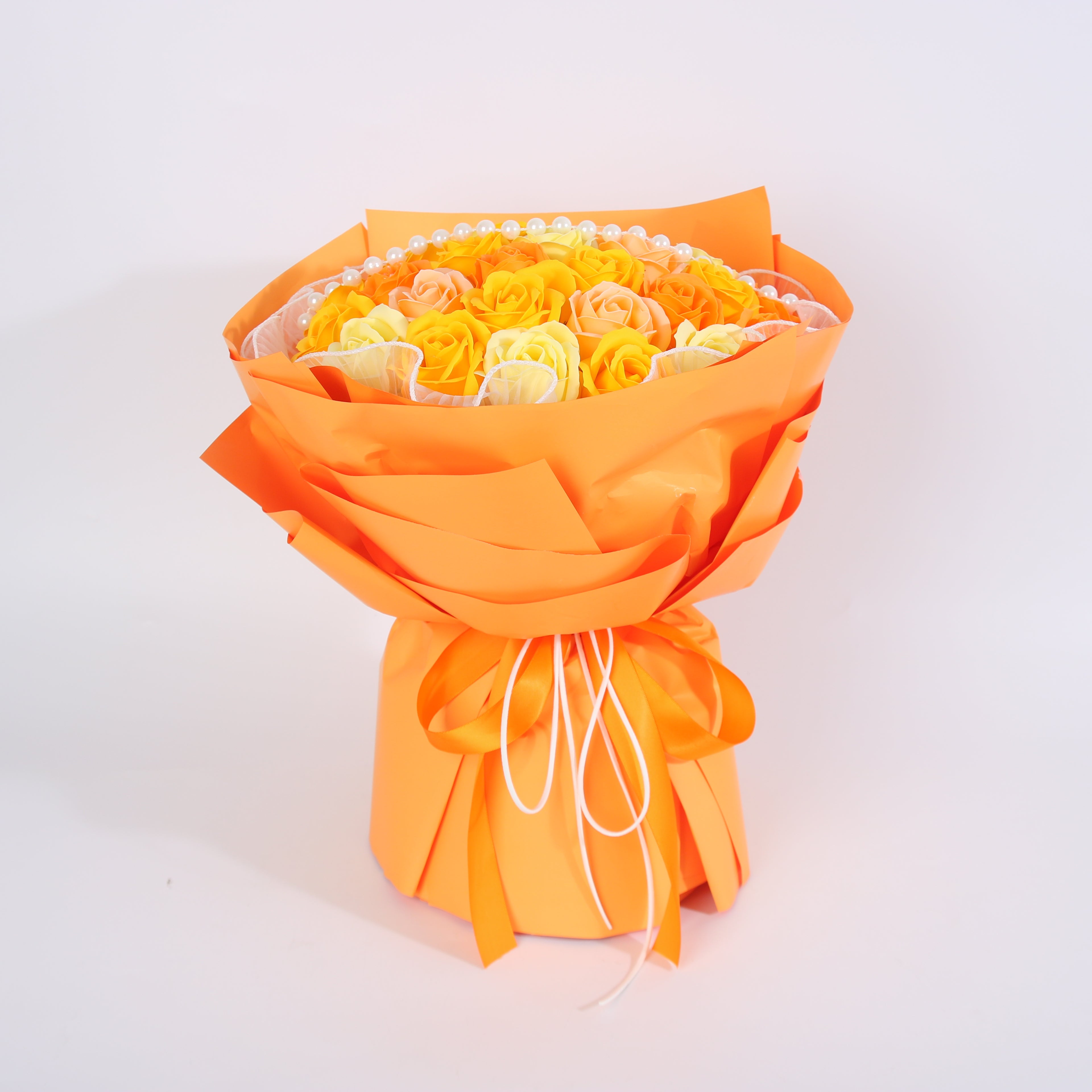 Sunset Rose Bouquet