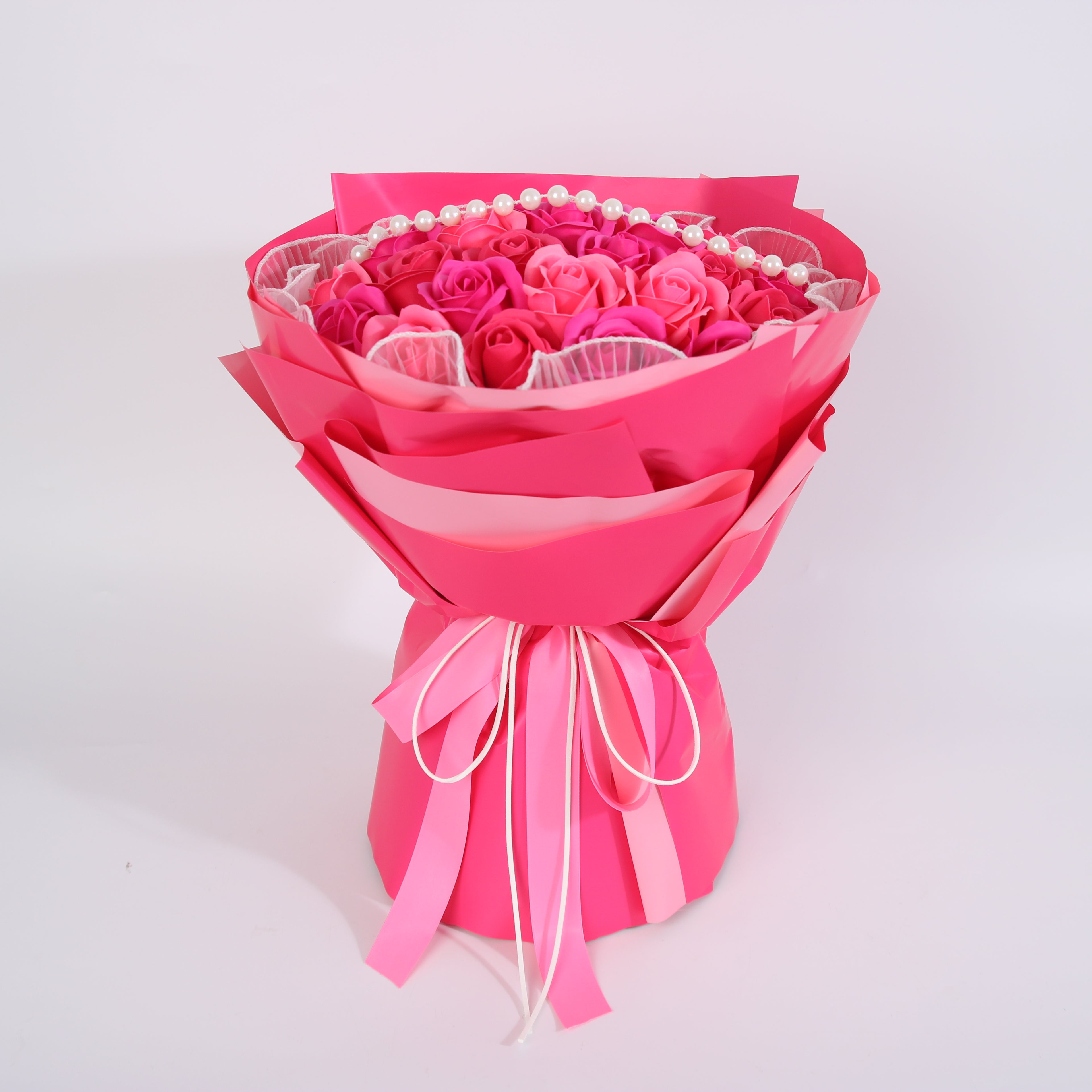 Pink Pearl Rose Bouquet