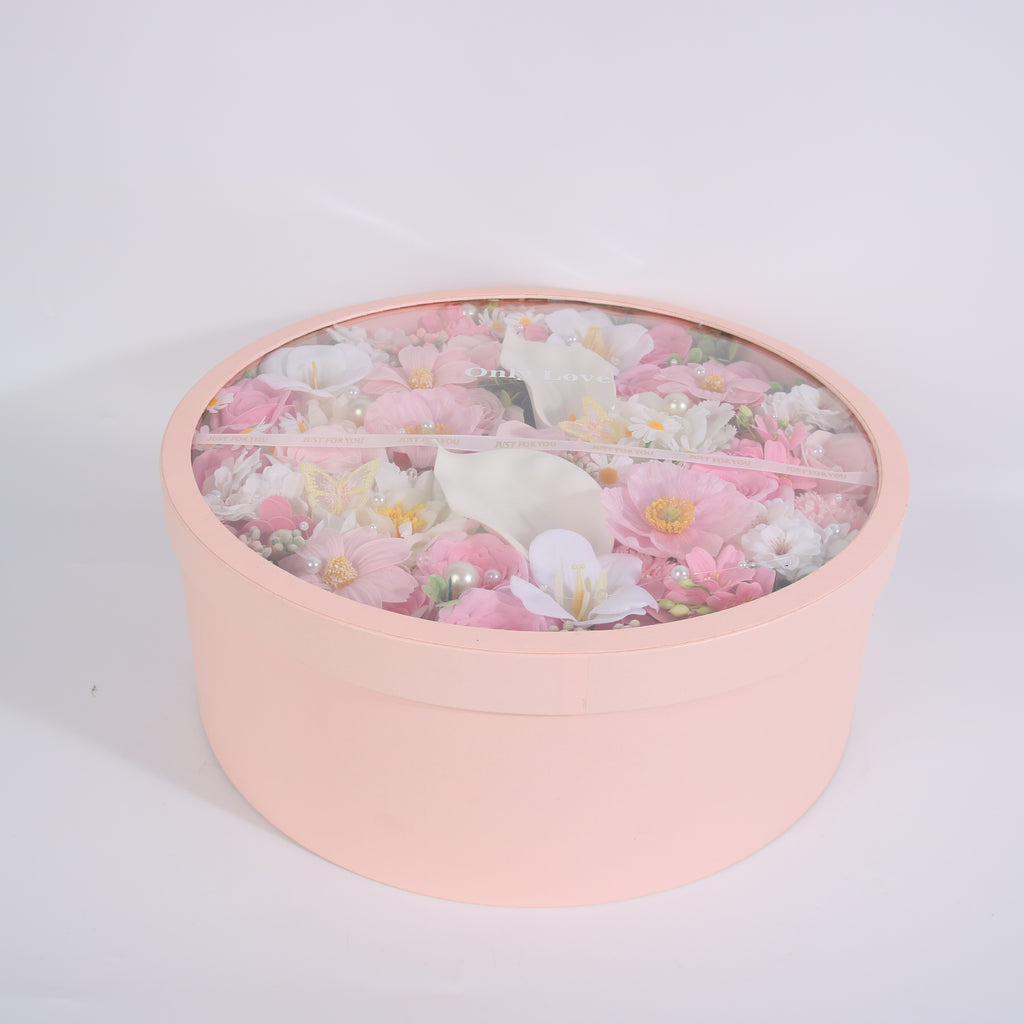 Pink Butterfly Garden Flower Box