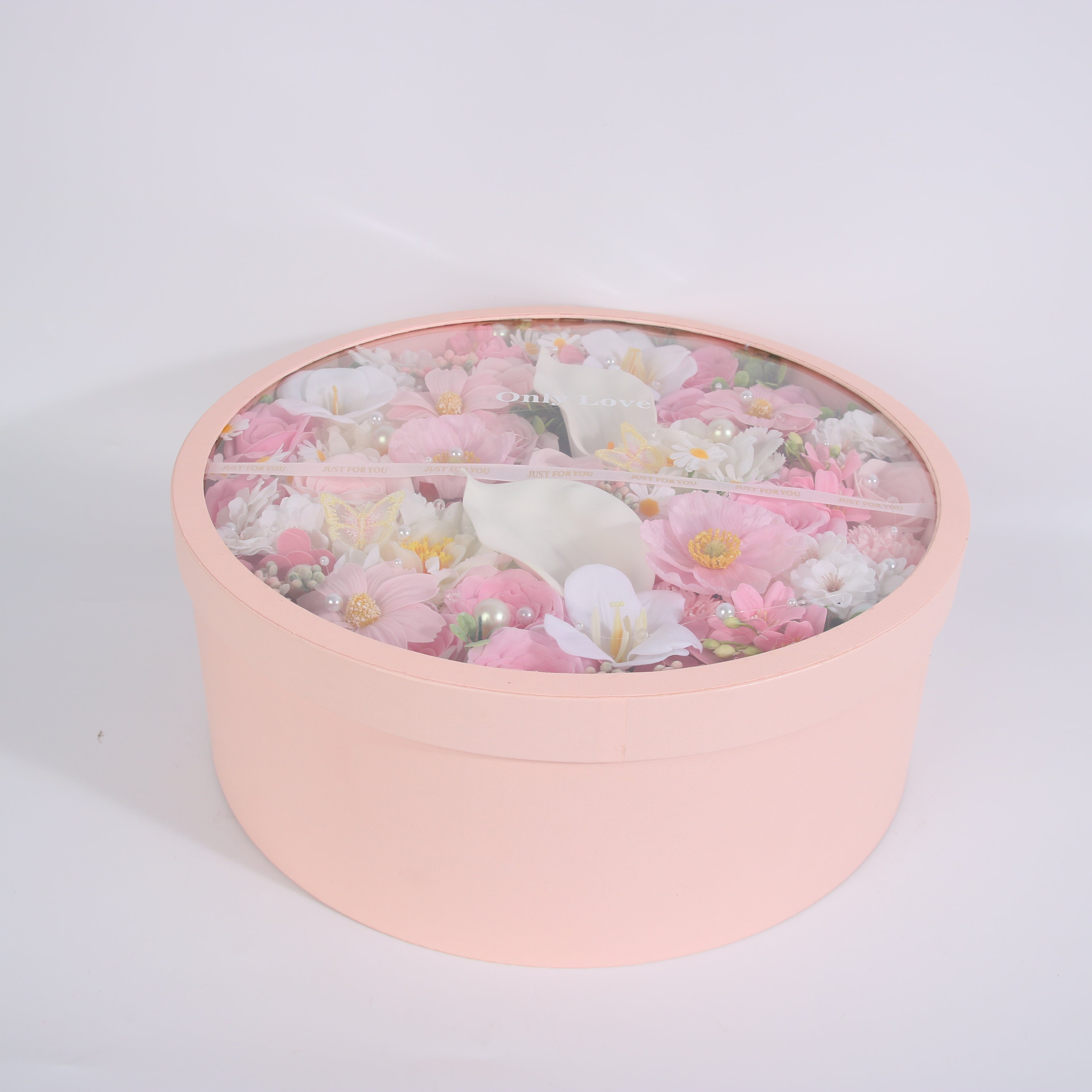 Pink Butterfly Garden Flower Box