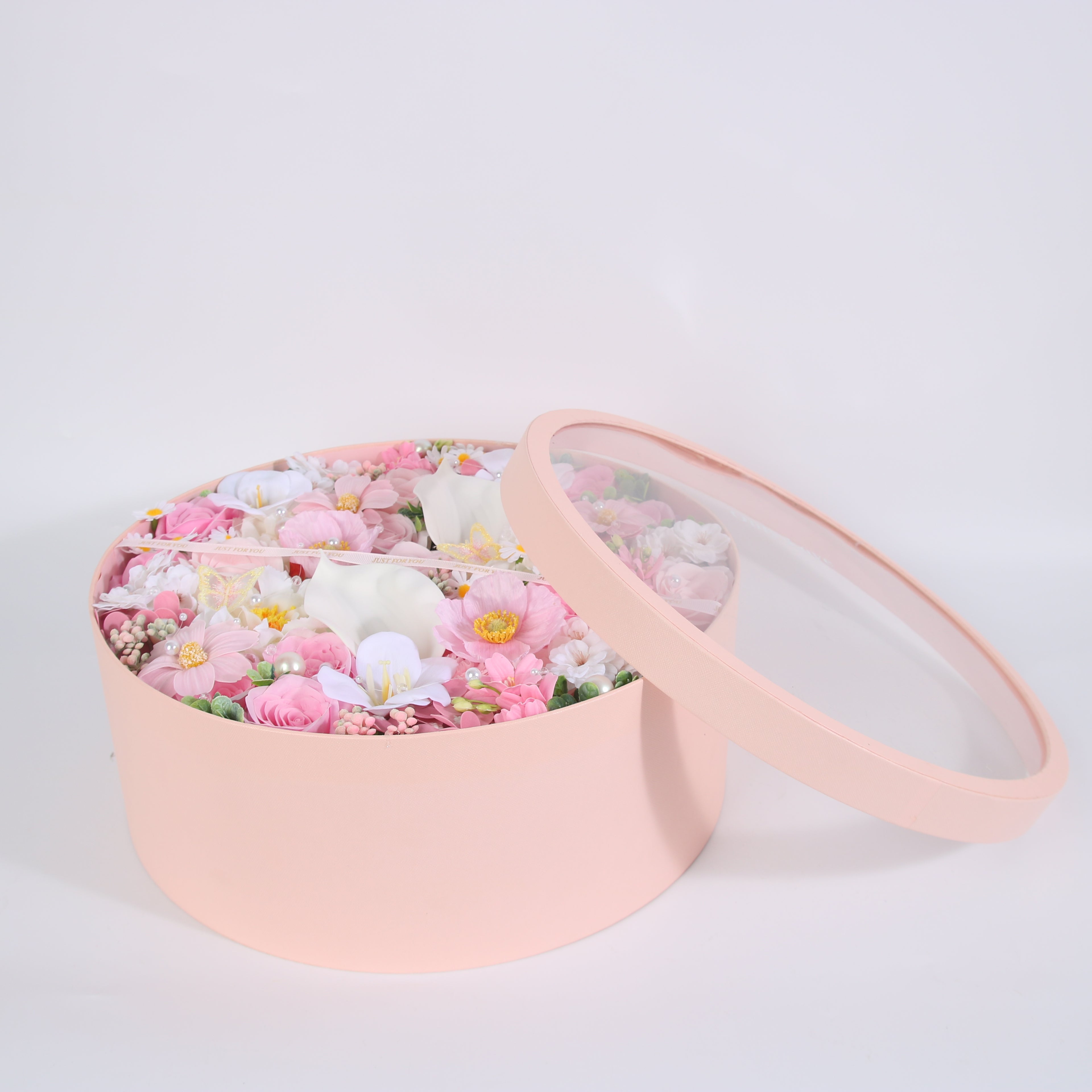 Pink Butterfly Garden Flower Box
