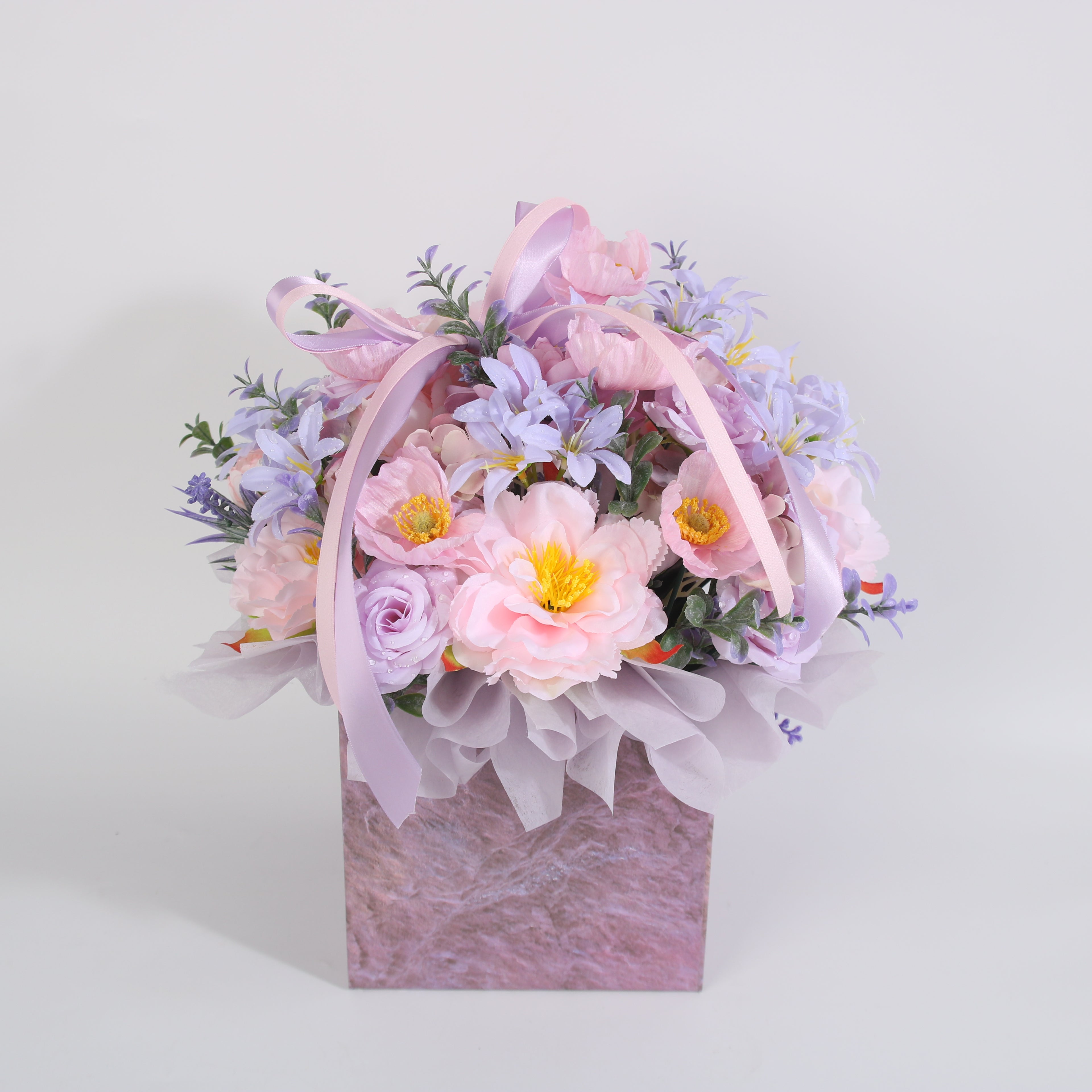 Pastel Garden Flower Gift Box