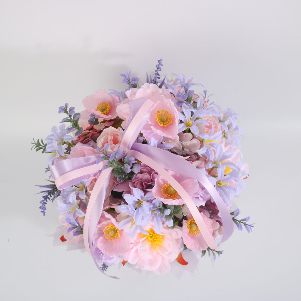 Pastel Garden Flower Gift Box