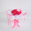 Hot Pink Orchid Rose Bouquet