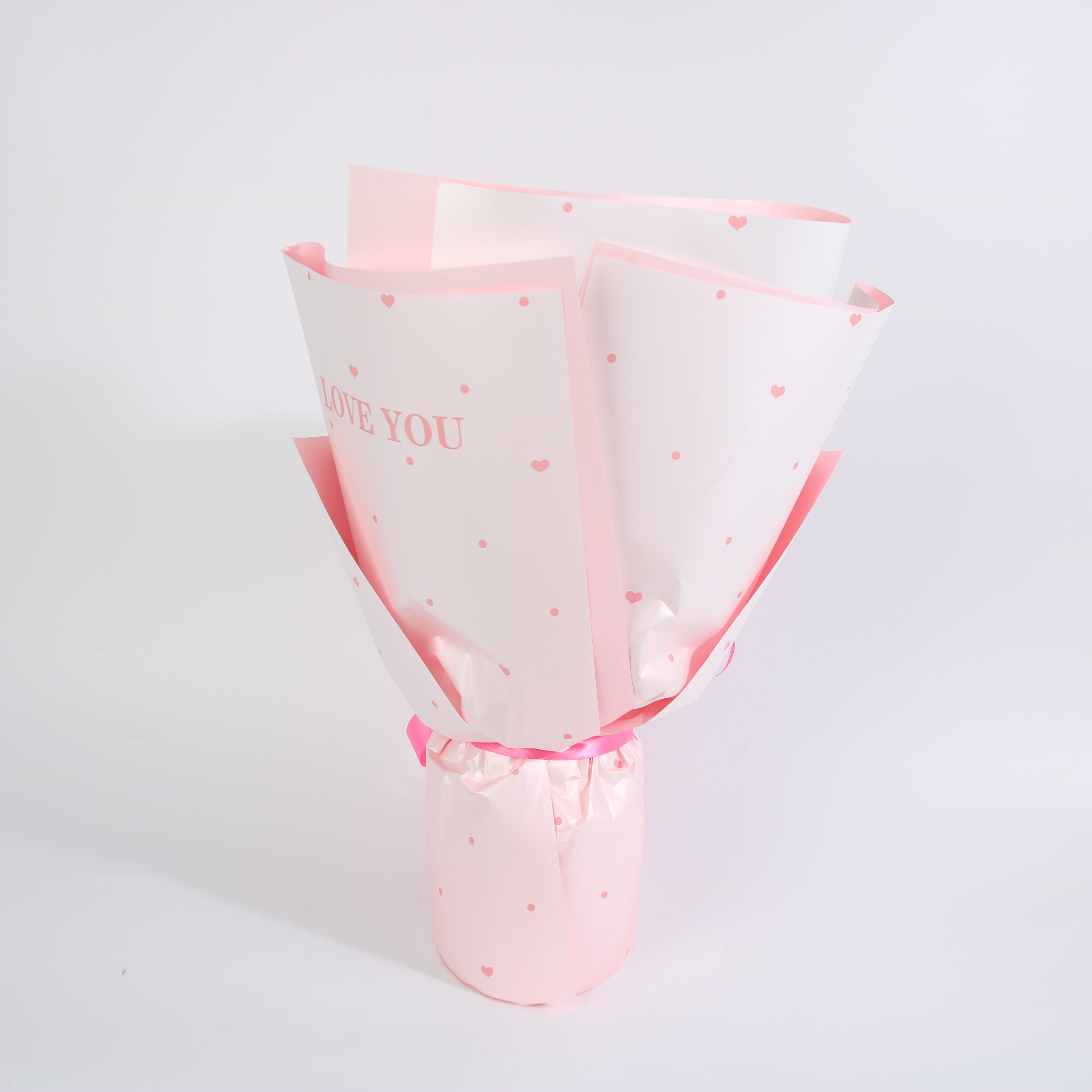 Blush Pink Rose Bouquet LOVE YOU