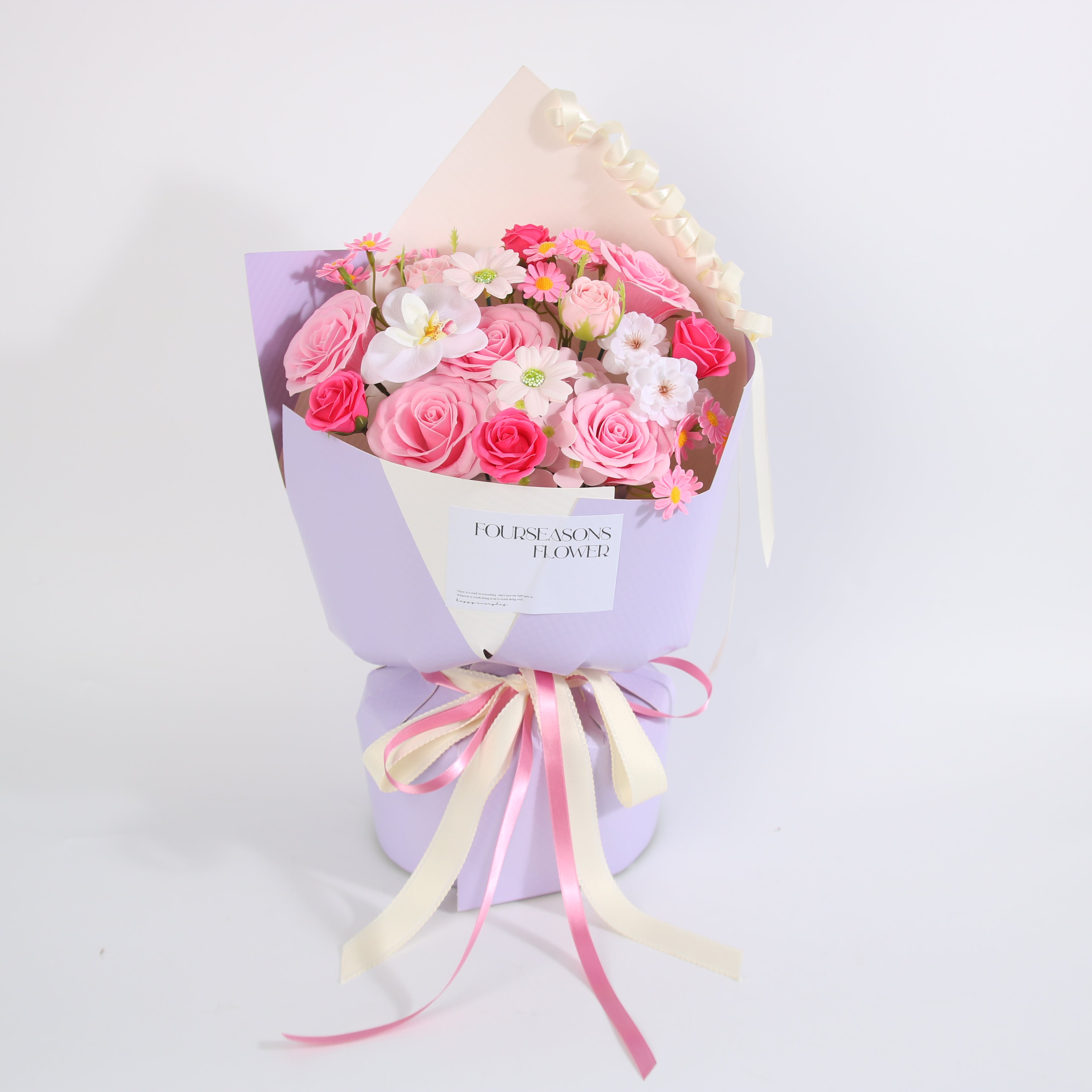 Sweet Pink Rose Bouquet