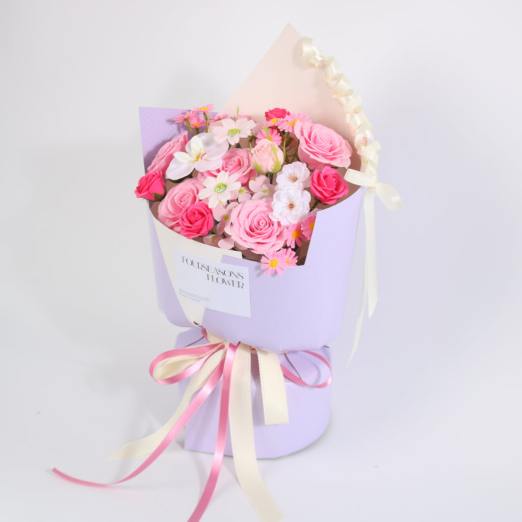 Sweet Pink Rose Bouquet