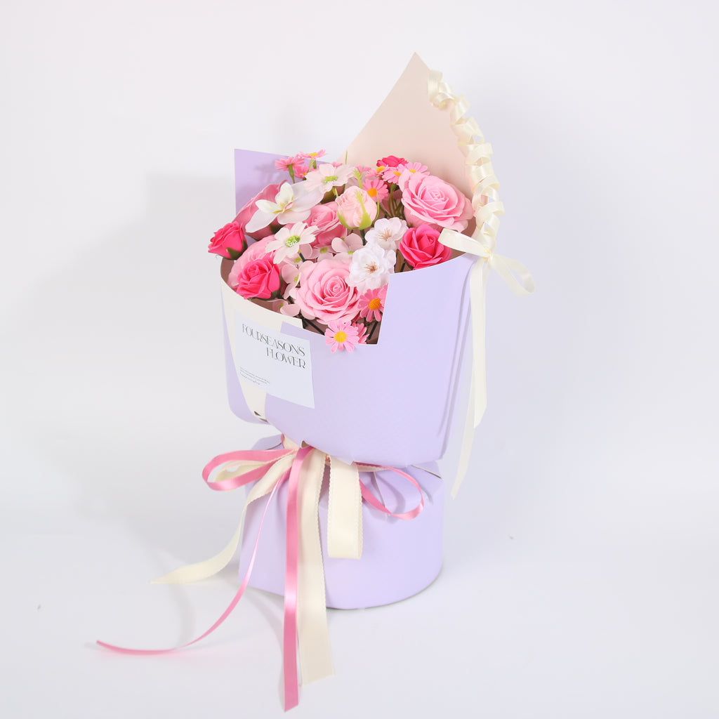 Sweet Pink Rose Bouquet