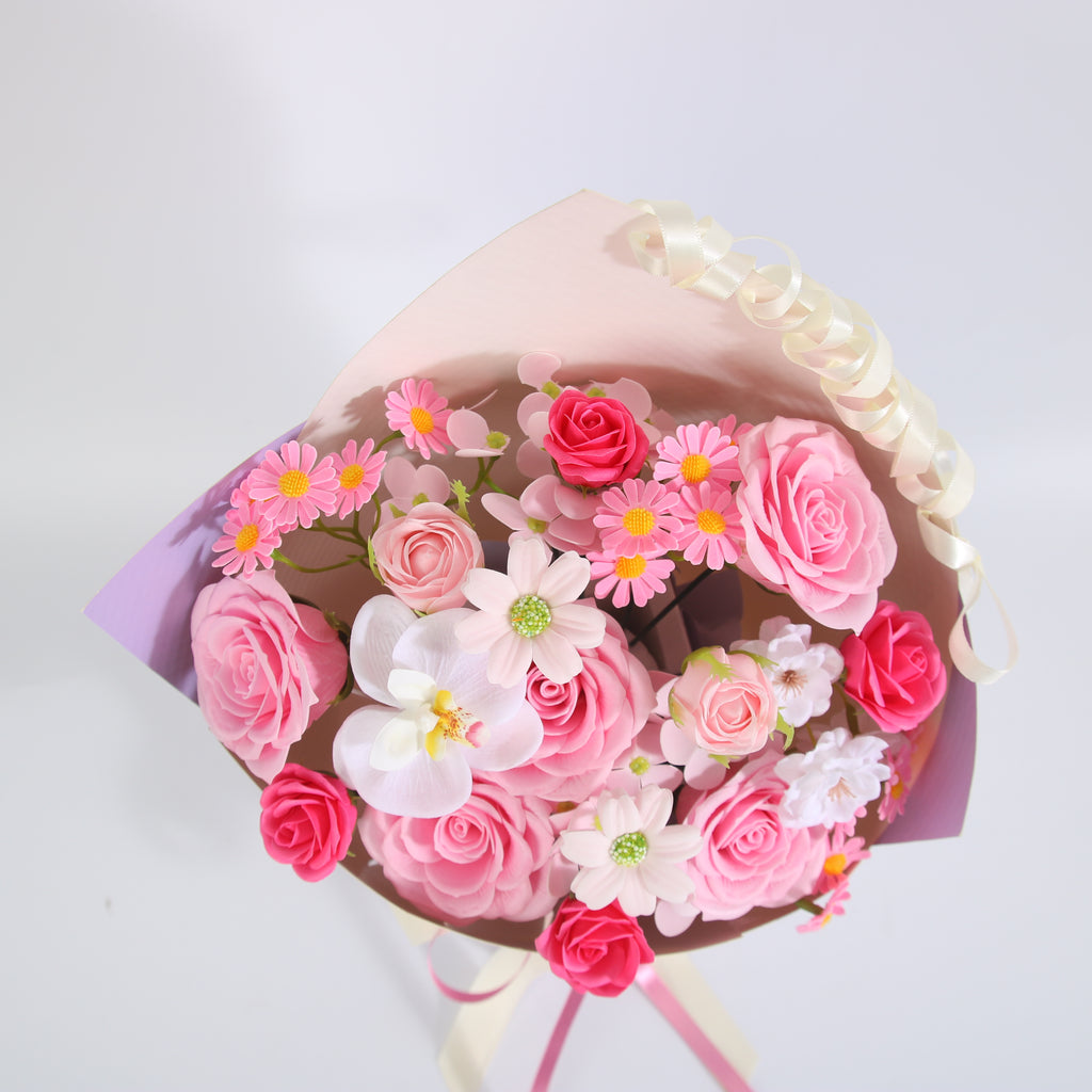 Sweet Pink Rose Bouquet
