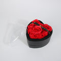Gift Box with Red Roses Heart