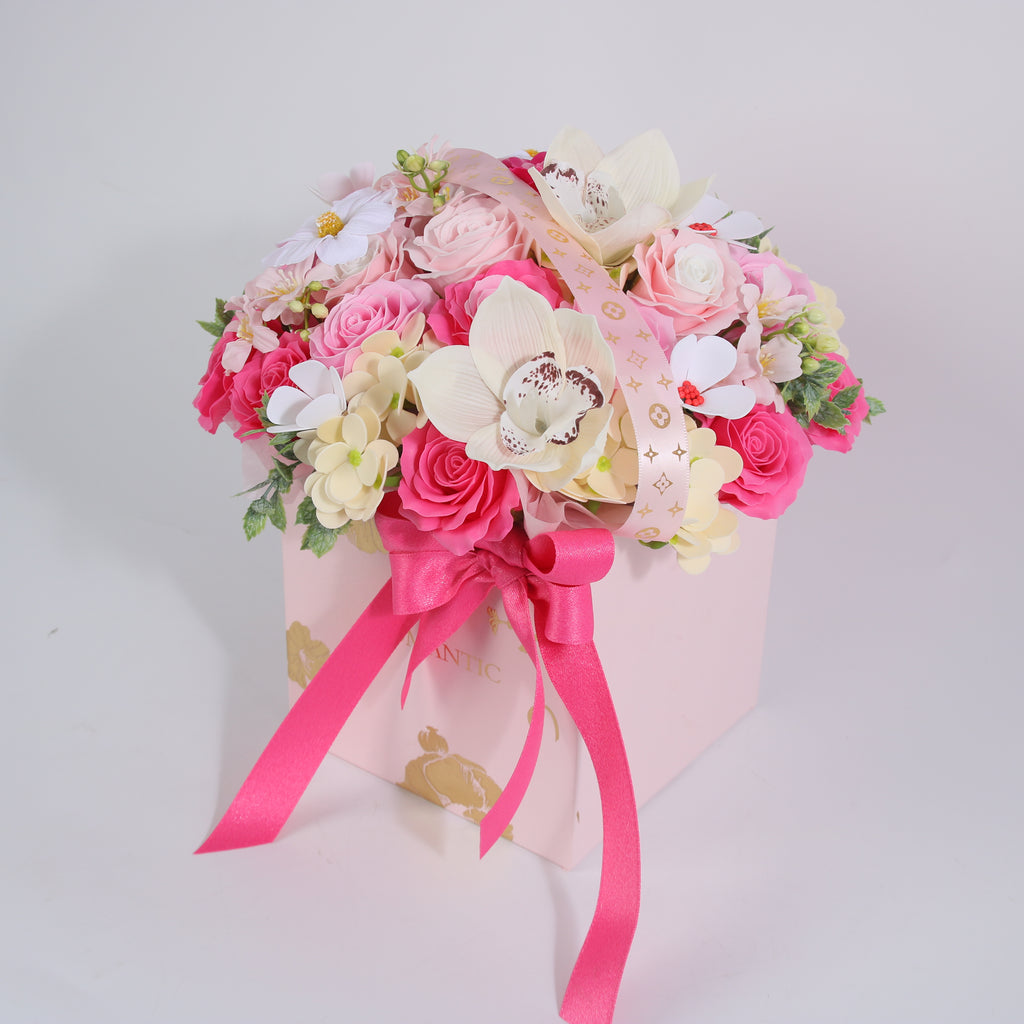 Pink Blossom Luxury Flower Box