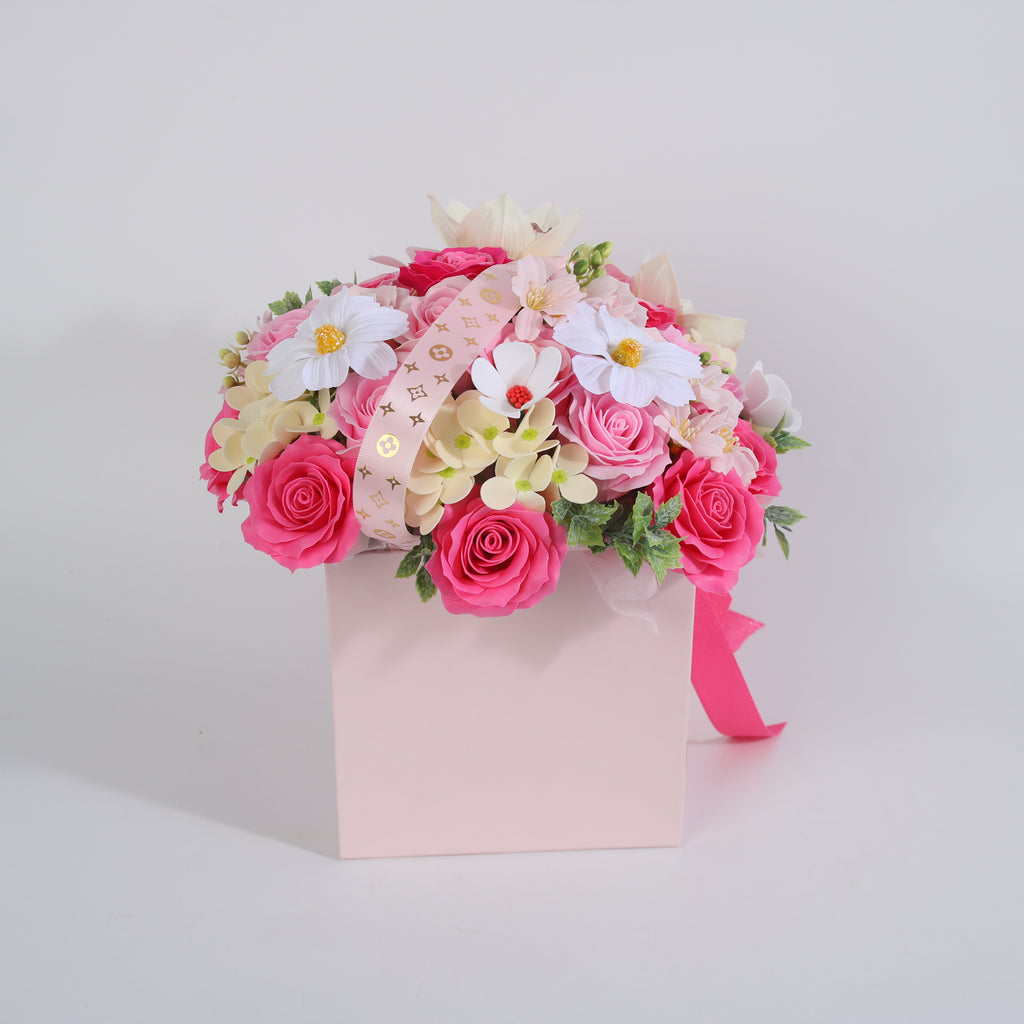 Pink Blossom Luxury Flower Box