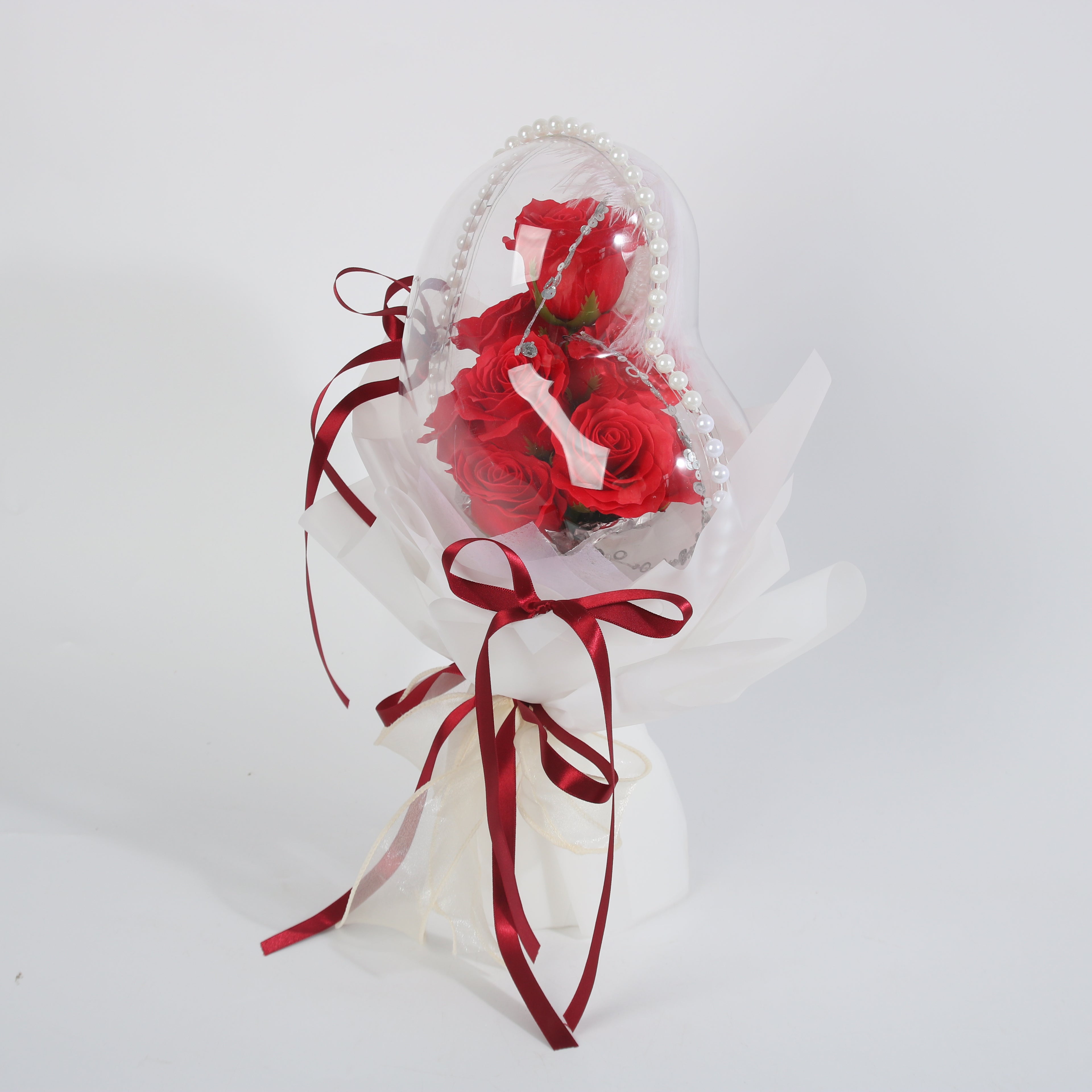 Crimson Heart Rose Bouquet