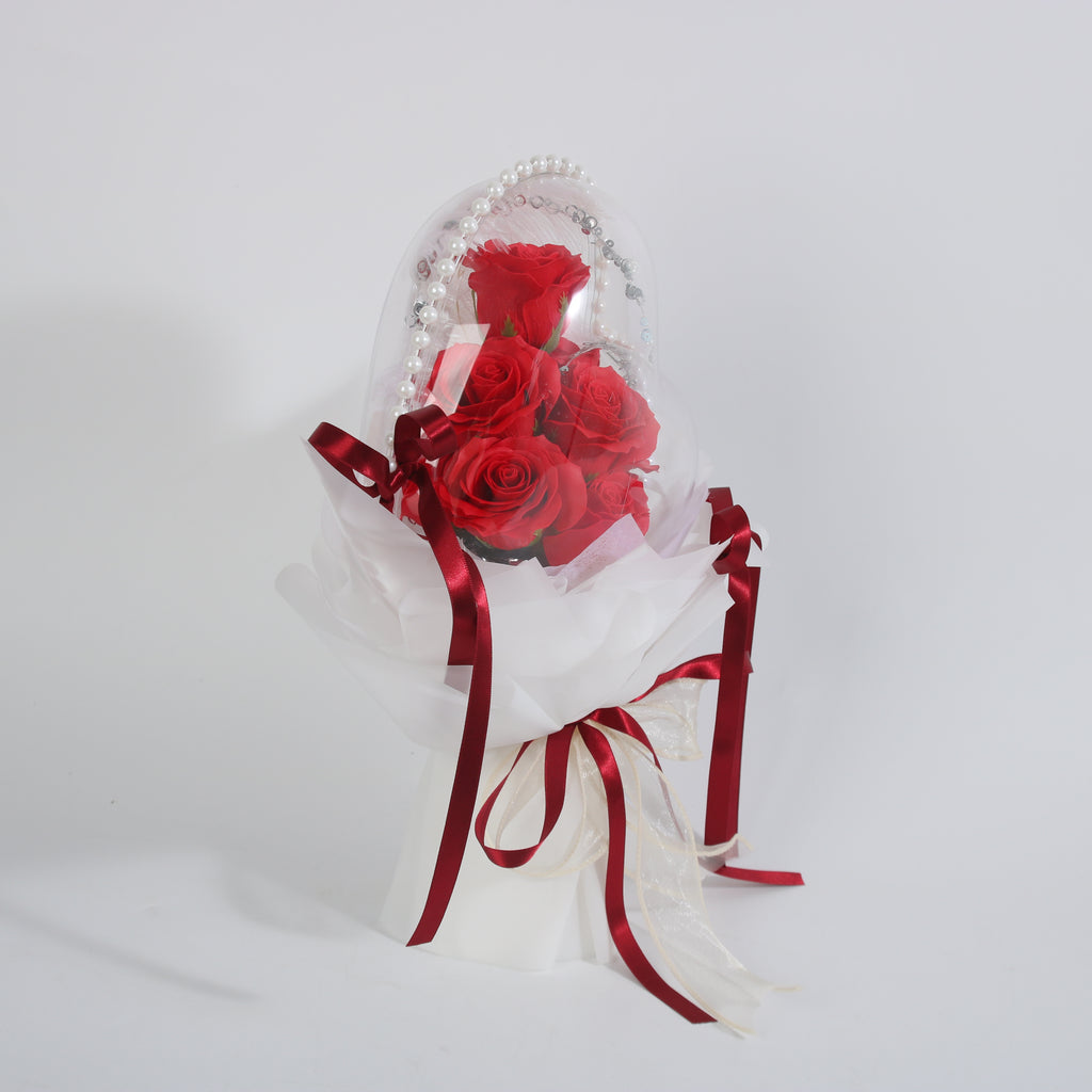 Crimson Heart Rose Bouquet