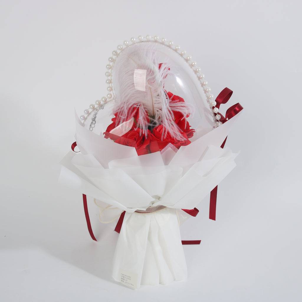 Crimson Heart Rose Bouquet
