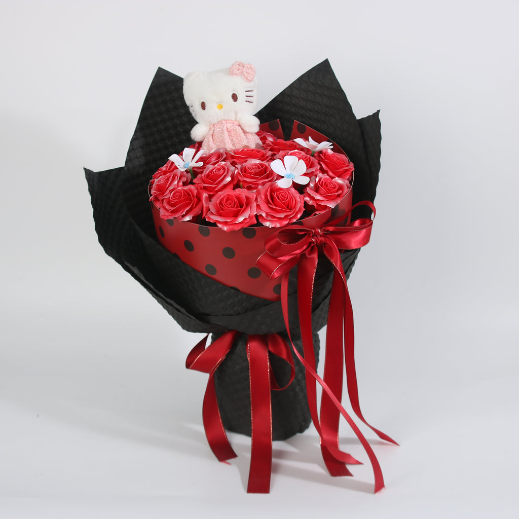 Kitty Rose Bouquet – Sweet Love Edition