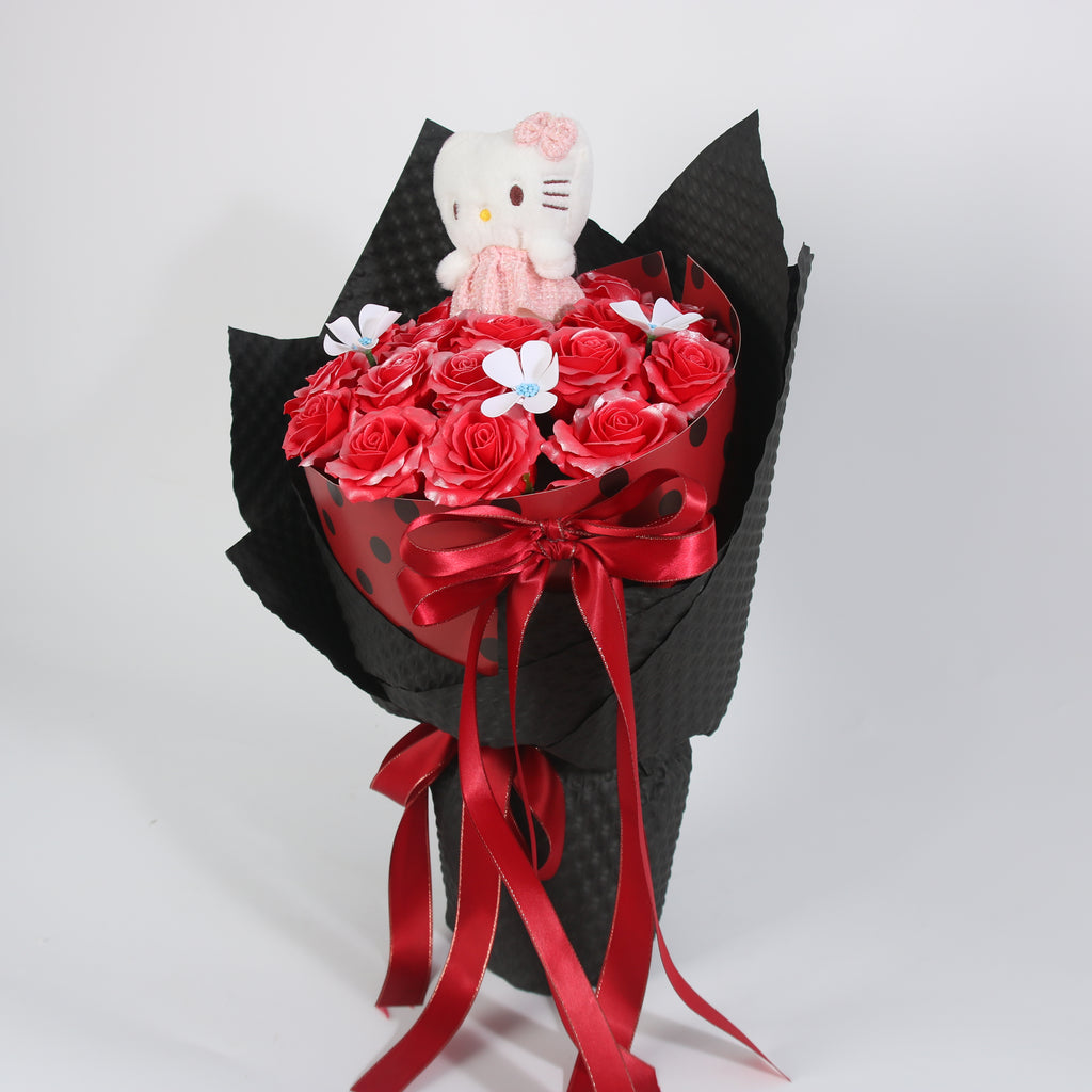 Kitty Rose Bouquet – Sweet Love Edition