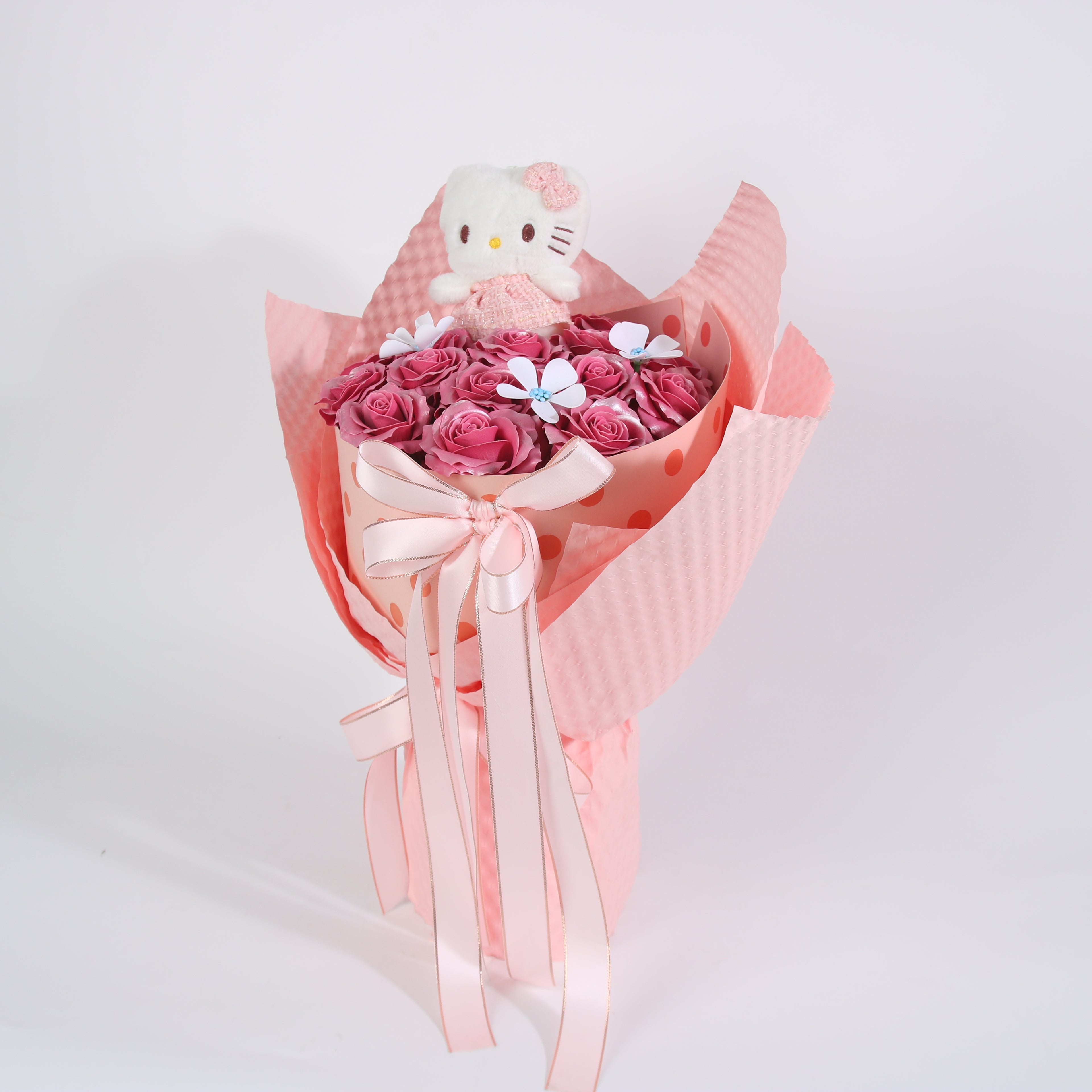 Hello Kitty Pink Rose Bouquet – Princess Blossom Edition
