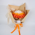 Sunset Glow Forever Rose Bouquet
