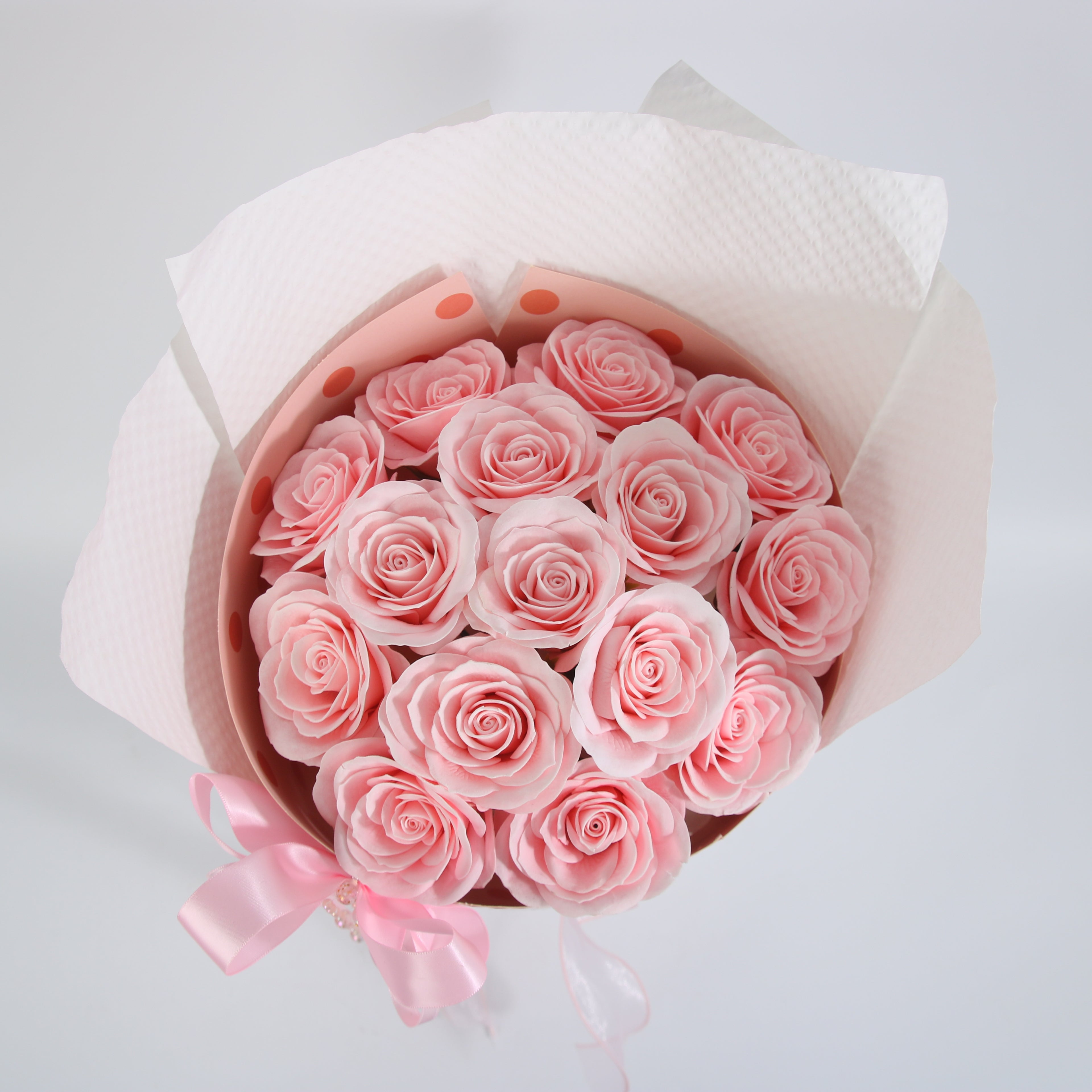 Blush Whisper – Preserved Rose Bouquet