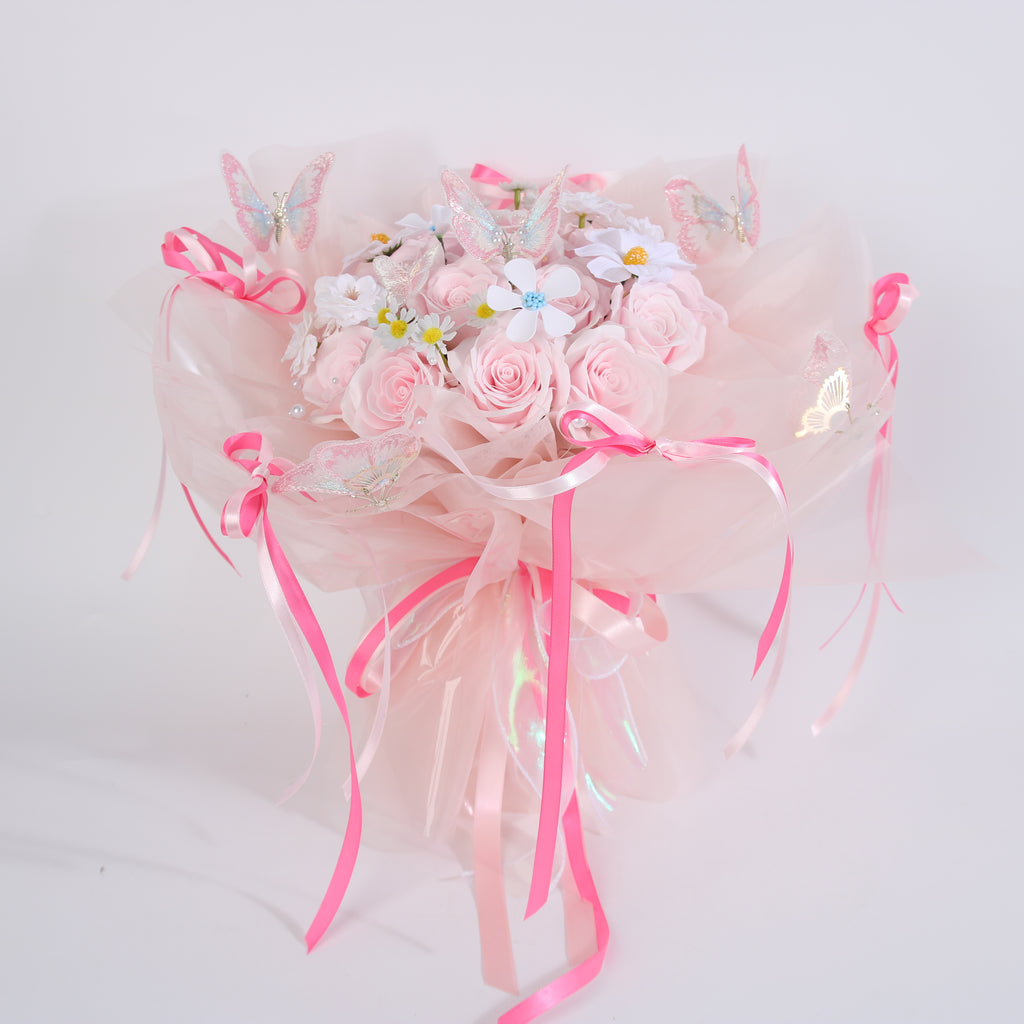 Butterfly Blush Enchantment Bouquet