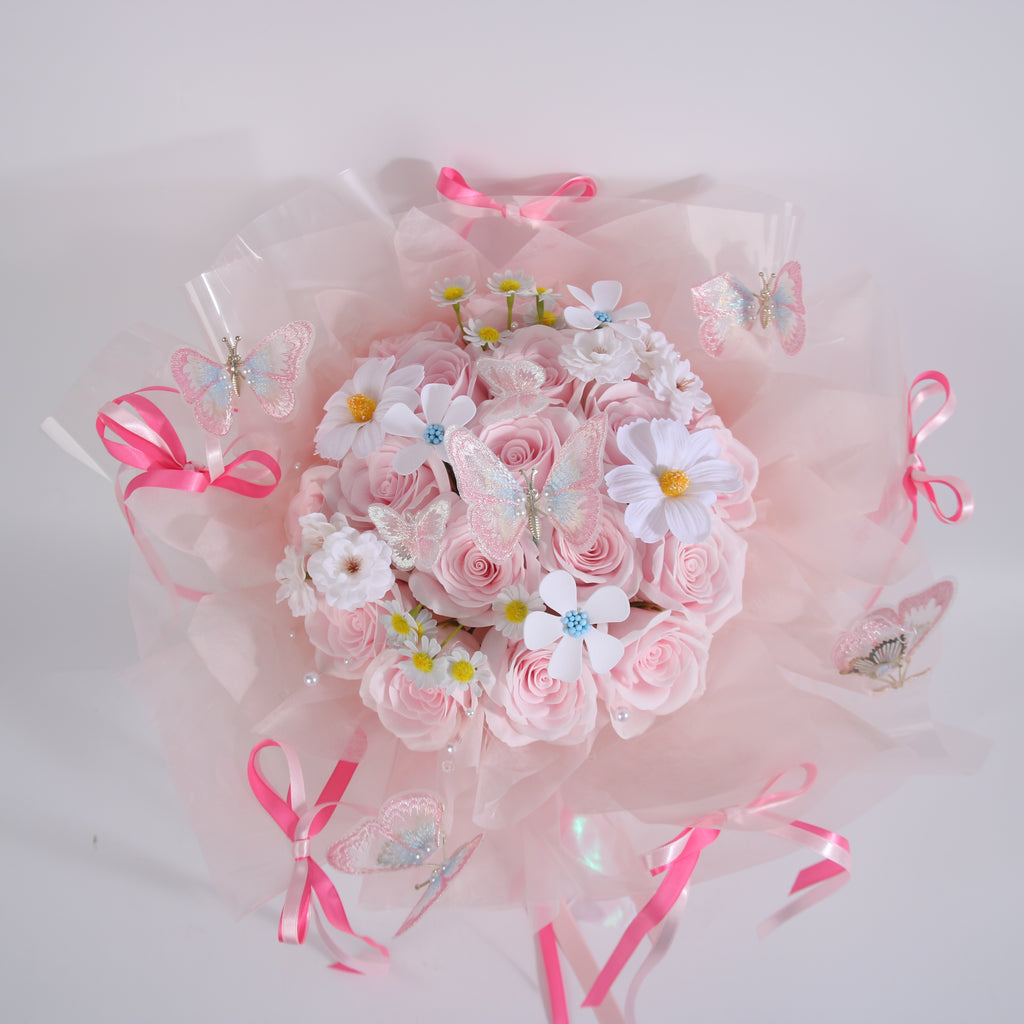 Butterfly Blush Enchantment Bouquet