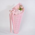 Blush Pearl Rose Cone Bouquet