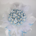 Blue Serenity Preserved Rose Bouquet