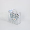 Blue Serenity Preserved Rose Handbag