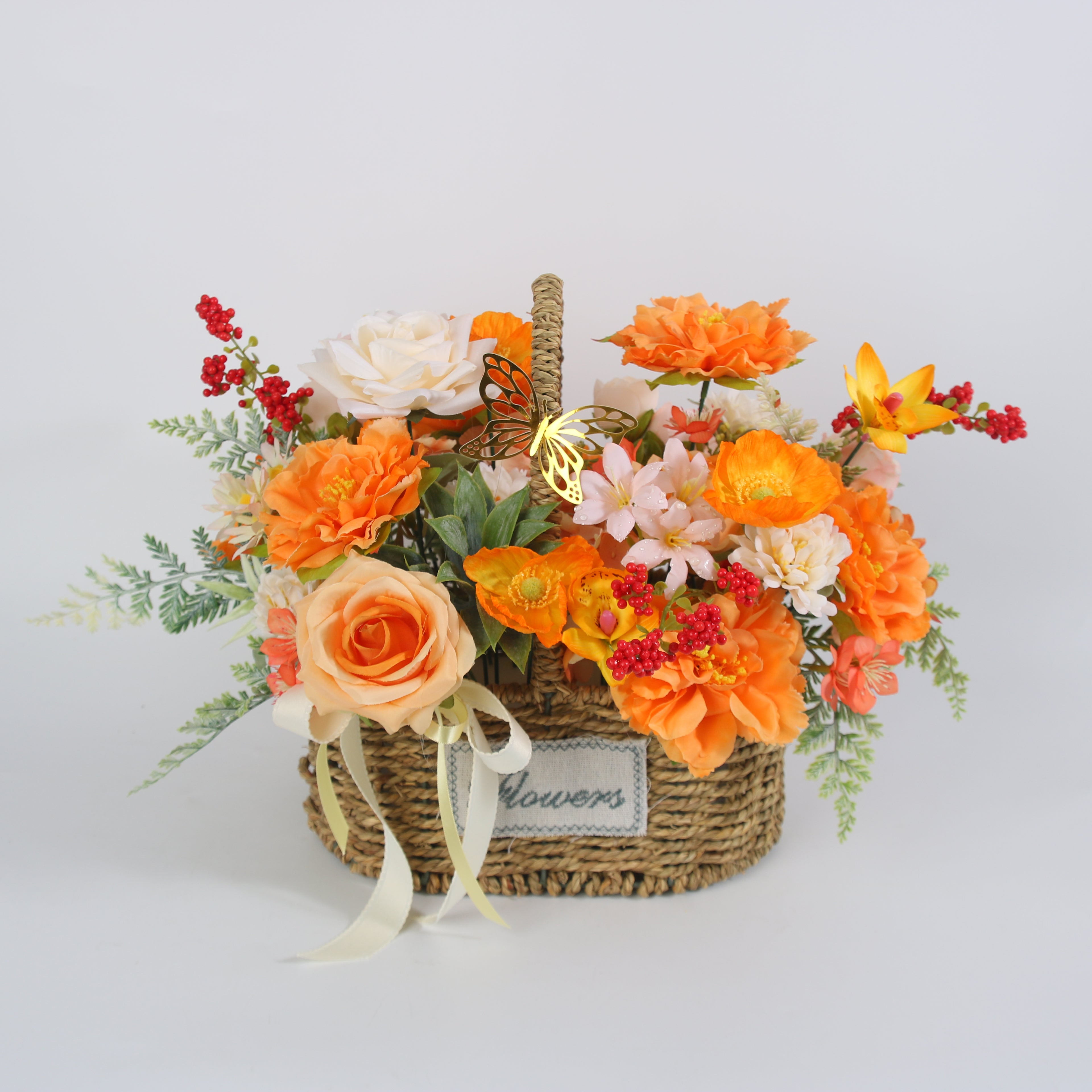 Blossom Butterfly Basket