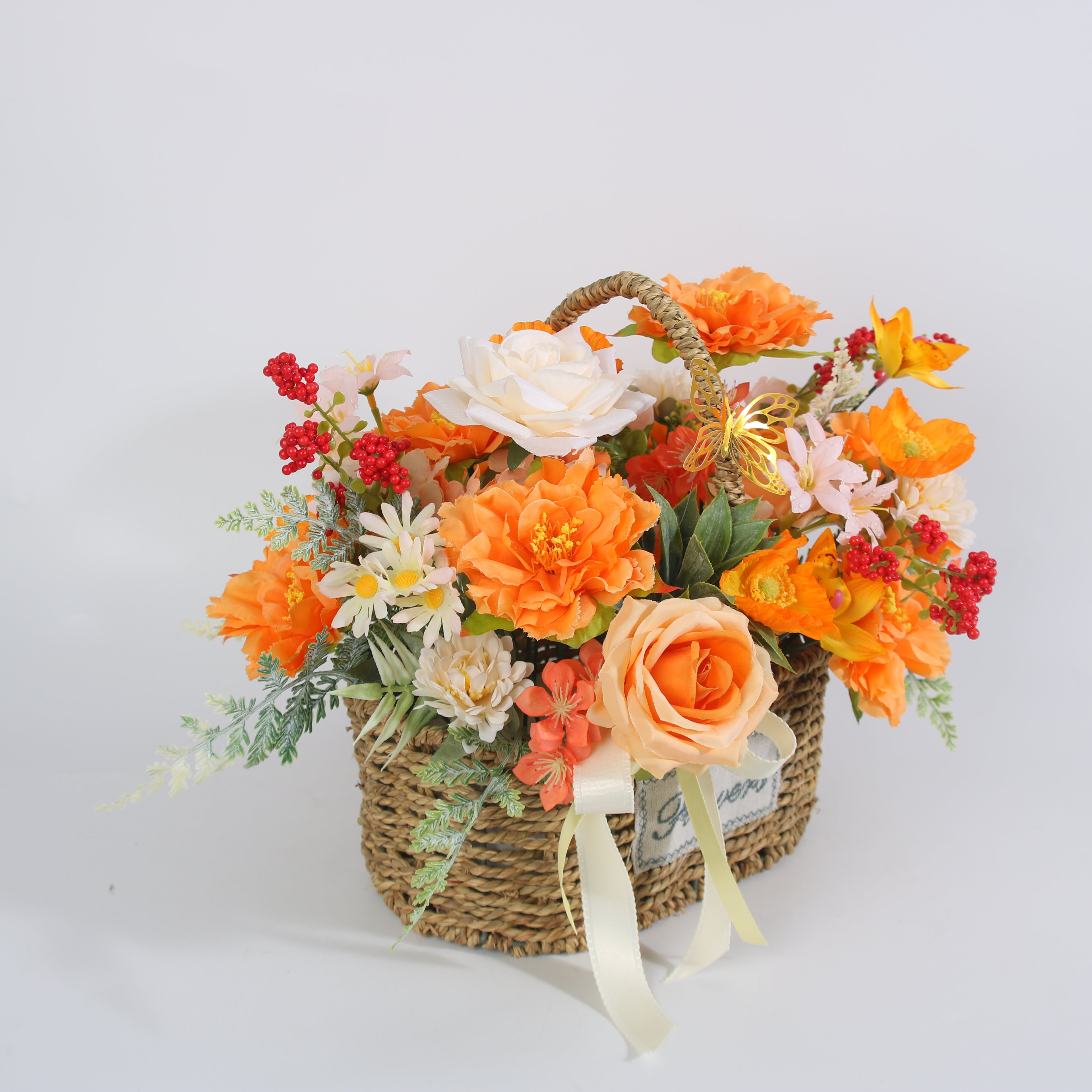 Blossom Butterfly Basket