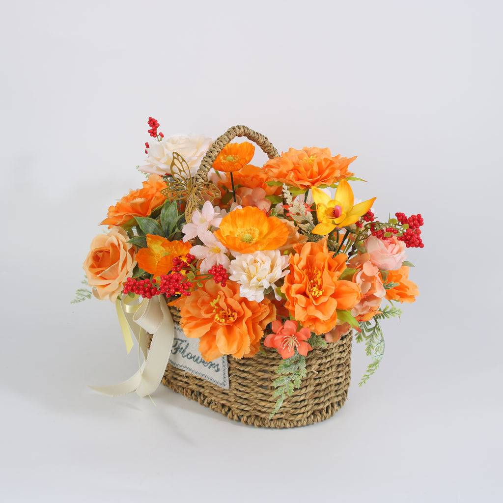 Blossom Butterfly Basket