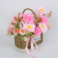 Rose Butterfly Basket