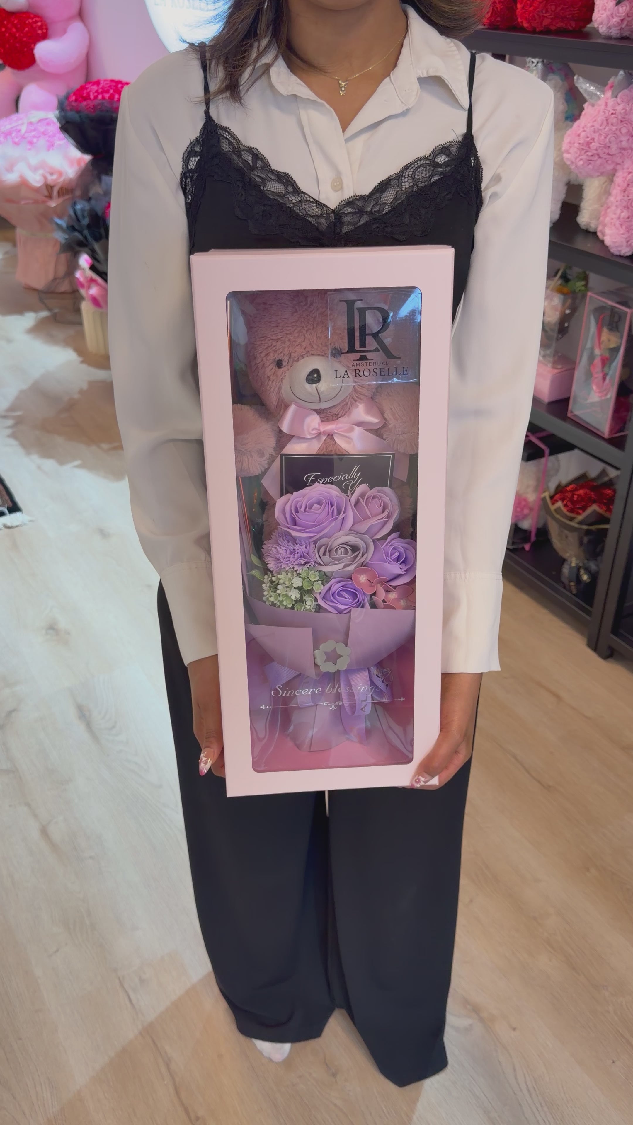Roselle Keepsake Bear